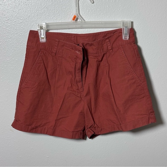 Forever 21 Women Brown/Red Casual Shorts size S. - Picture 2 of 7